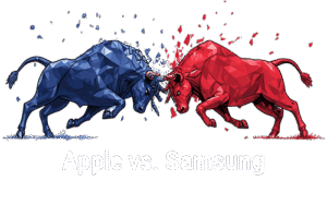 Apple vs. Samsung brand rivalry