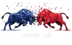 Uber vs. Lyft brand rivalry
