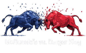 McDonald’s vs. Burger King brand rivalry