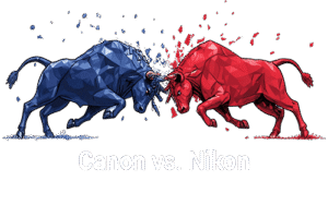 Canon vs. Nikon brand rivalry