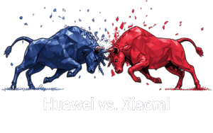 Huawei vs. Xiaomi brand rivalry