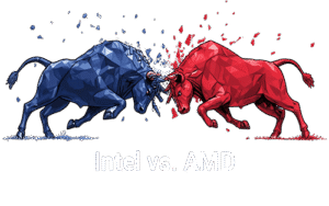 Intel vs. AMD brand rivalry