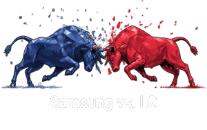 Samsung vs. LG brand rivalry