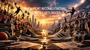 Read more about the article NIKE VS ADIDAS: THE BATTLE BEYOND THE SHOE